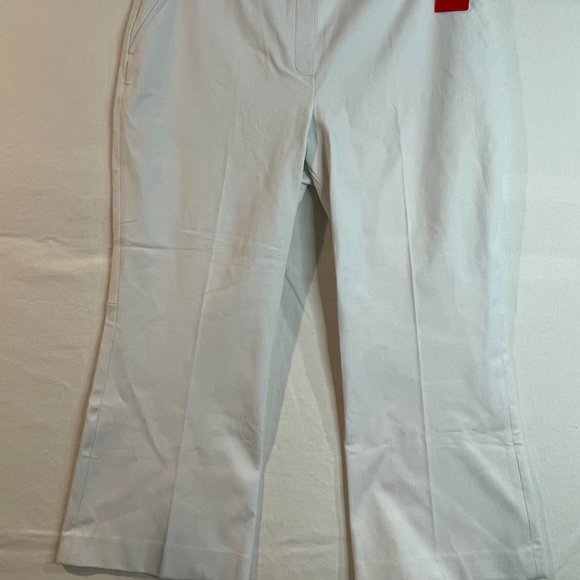 Spanx Womens Pants White Silver Linings Kick Flare Pull On Size XL (14/16) - Picture 5 of 12